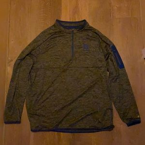 Grey Duke quarter zip, extra large